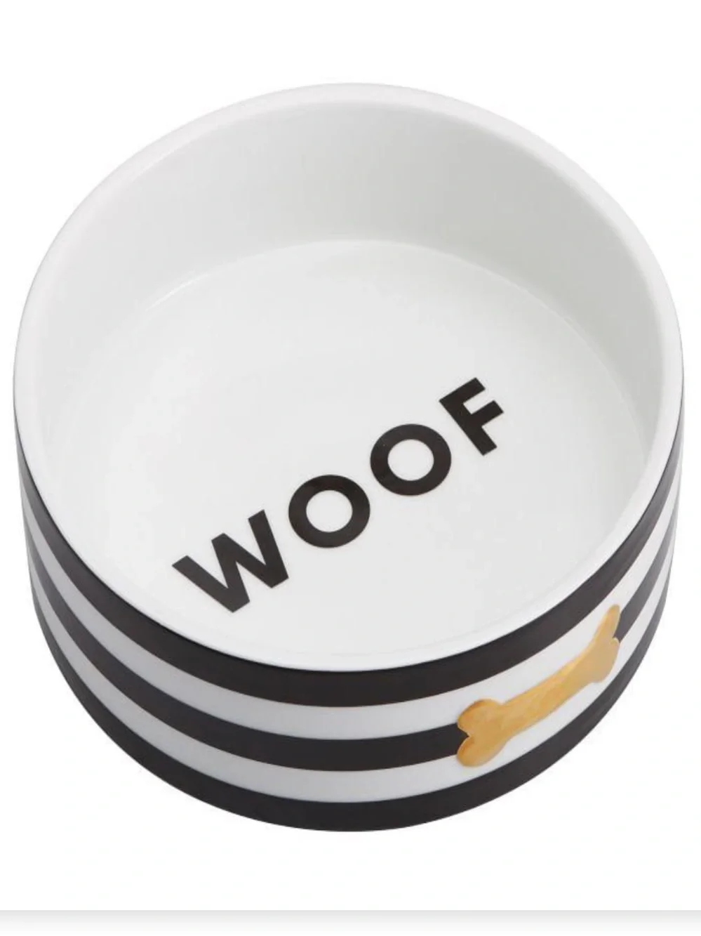BN!! Emily Meritt Woof Ceramic Pet Bowl PBTeen